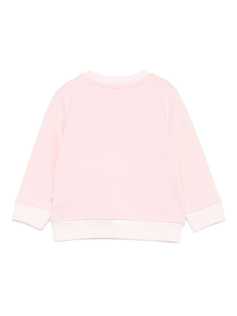 Felpa per neonata Stella McCartney Kids rosa con stampa di uccelli TX4100 Z3059 511 STELLA McCARTNEY KIDS 