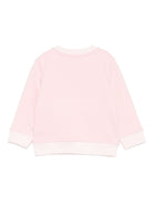 Felpa per neonata Stella McCartney Kids rosa con stampa di uccelli TX4100 Z3059 511 STELLA McCARTNEY KIDS 