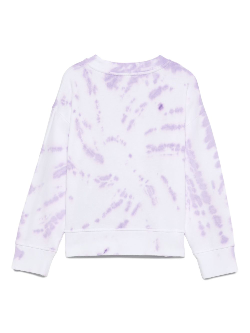 Felpa per bambina Stella McCartney Kids viola con motivo tie-dye TX4A00 Z3039 999 STELLA McCARTNEY KIDS 
