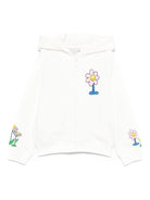 Felpa per bambina Stella McCartney Kids bianco con stampa margherita TX4A40 Z3059 101 STELLA McCARTNEY KIDS 