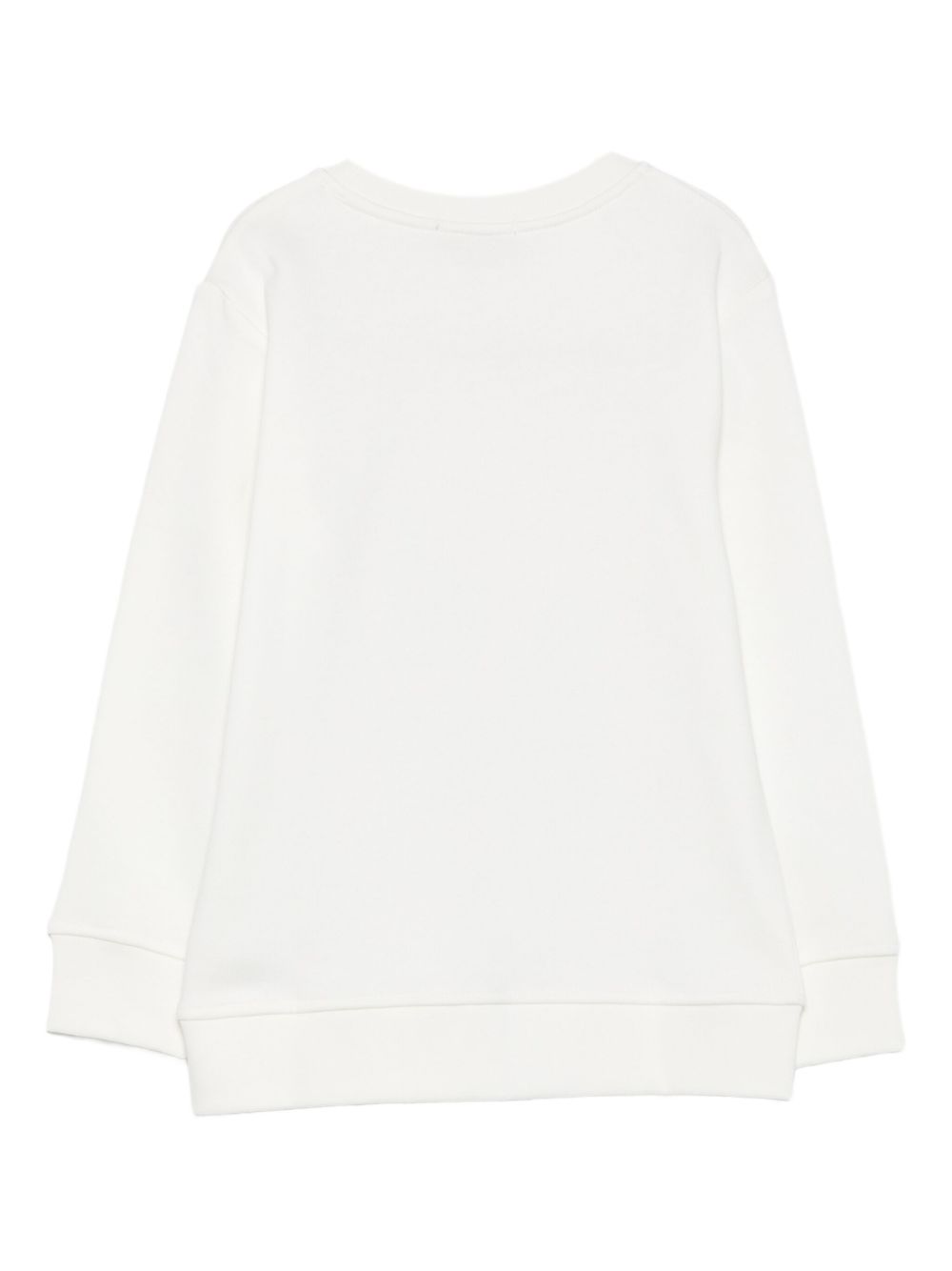 Felpa per bambina Stella McCartney Kids bianco con stampa Stellabrate TX4B50 Z0453 101 STELLA McCARTNEY KIDS 
