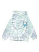 Felpa per bambino Stella McCartney Kids azzurro con stampa psichedelica TX4P90 Z3162 999 STELLA McCARTNEY KIDS 