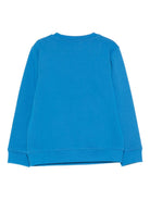 Felpa per bambino Stella McCartney Kids blu con zip sul davanti TX4Q40 Z3059 60Q STELLA McCARTNEY KIDS 