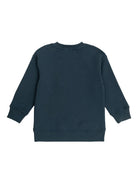 Felpa per bambino Stella McCartney Kids blu con stampa mostro TX4Q50 Z0453 633 STELLA McCARTNEY KIDS 