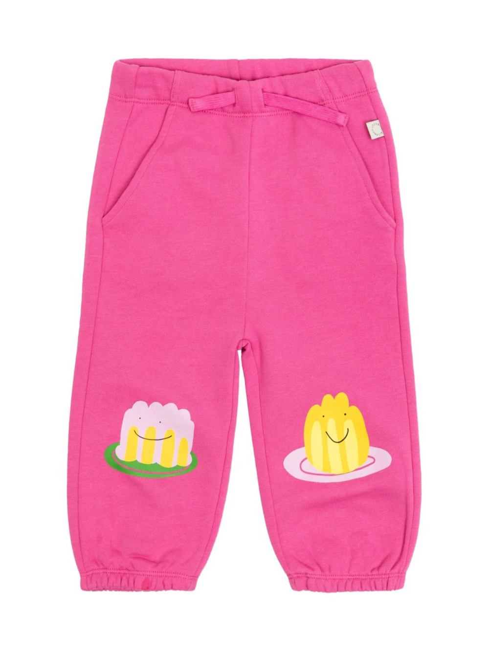 Pantaloni sportivi per neonata Stella McCartney Kids fucsia con coulisse TX6040 Z0453 543 STELLA McCARTNEY KIDS 