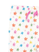Pantaloni sportivi per neonata Stella McCartney Kids bianco con stelle all-over TX6050 Z3209 101MC STELLA McCARTNEY KIDS 
