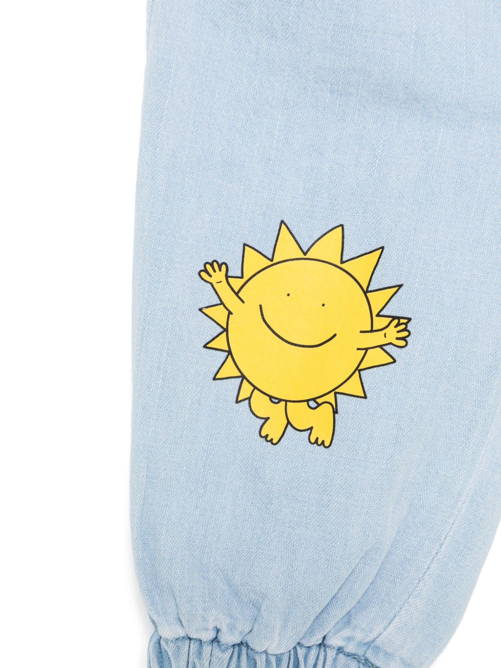 Jeans per neonato Stella McCartney Kids Earth Friends azzurro TX6520 Z0522 606 STELLA McCARTNEY KIDS 