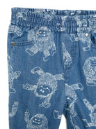 Jeans per neonato Stella McCartney Kids in denim con ricamo all-over TX6640 Z3361 664BC STELLA McCARTNEY KIDS 