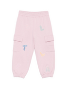 Pantaloni sportivi per bambina Stella McCartney Kids rosa con tasche cargo TX6B30 Z3059 568 STELLA McCARTNEY KIDS 