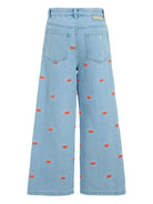 Jeans per bambina Stella McCartney Kids in denim con gamba larga TX6D10 Z3112 626EM STELLA McCARTNEY KIDS 