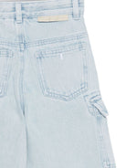 Jeans per bambina Stella McCartney Kids in denim con tasche cargo TX6D30 Z0746 600 STELLA McCARTNEY KIDS 