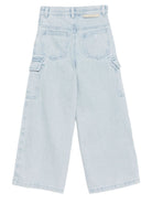 Jeans per bambina Stella McCartney Kids in denim con tasche cargo TX6D30 Z0746 600 STELLA McCARTNEY KIDS 