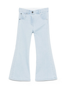 Jeans per bambina Stella McCartney Kids in denim con gamba a zampa TX6E30 Z0153 600 STELLA McCARTNEY KIDS 