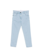 Jeans per bambina Stella McCartney Kids in denim con ricamo sulla tasca posteriore TX6E60 Z0153 606 STELLA McCARTNEY KIDS 