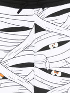 Pantaloni per bambino Stella McCartney Kids bianchi con stampa mummia TX6P00 Z3084 100MC STELLA McCARTNEY KIDS 