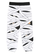 Pantaloni per bambino Stella McCartney Kids bianchi con stampa mummia TX6P00 Z3084 100MC STELLA McCARTNEY KIDS 
