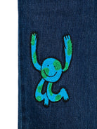 Jeans per bambino Stella McCartney Kids Earth Friends in denim TX6P70 Z0746 635 STELLA McCARTNEY KIDS 