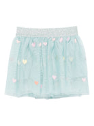 Gonna per neonata Stella McCartney Kids azzurro con decorazione TX7031 Z3079 923MC STELLA McCARTNEY KIDS 