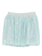 Gonna per bambina Stella McCartney Kids azzurro con decorazione TX7A51 Z3079 923MC STELLA McCARTNEY KIDS 