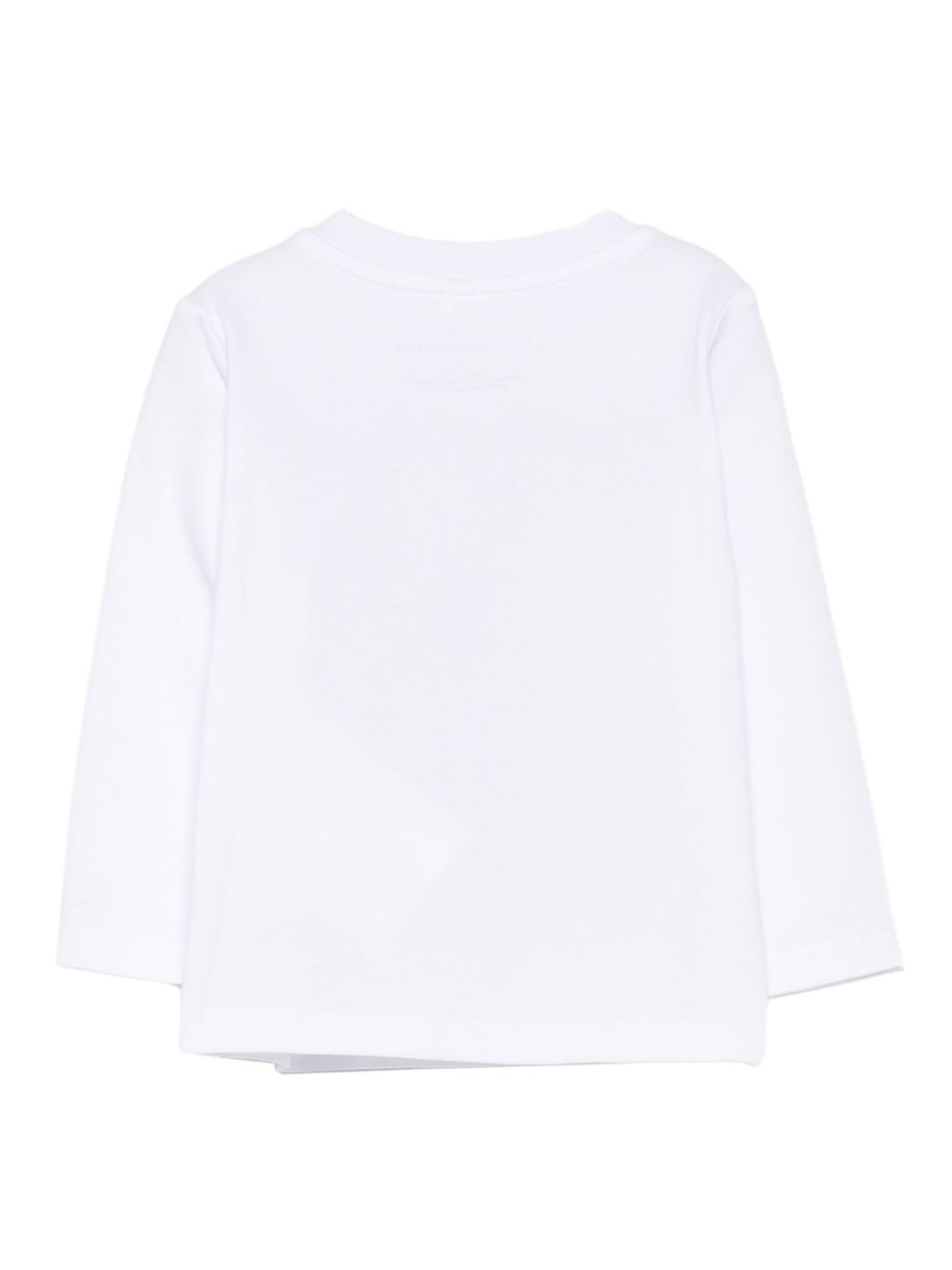 T-shirt per neonato Stella McCartney Kids bianco con stampa grafica TX8550 Z0434 100 STELLA McCARTNEY KIDS 