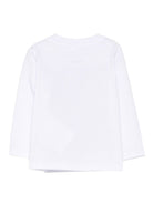 T-shirt per neonato Stella McCartney Kids bianco con stampa grafica TX8550 Z0434 100 STELLA McCARTNEY KIDS 
