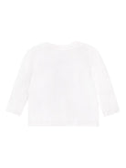 T-shirt per neonati Stella McCartney Kids bianco a maniche lunghe TX8590 Z0434 101 STELLA McCARTNEY KIDS 