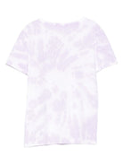 T-shirt per bambina Stella McCartney Kids viola con motivo tie-dye TX8A21 Z3041 999 STELLA McCARTNEY KIDS 