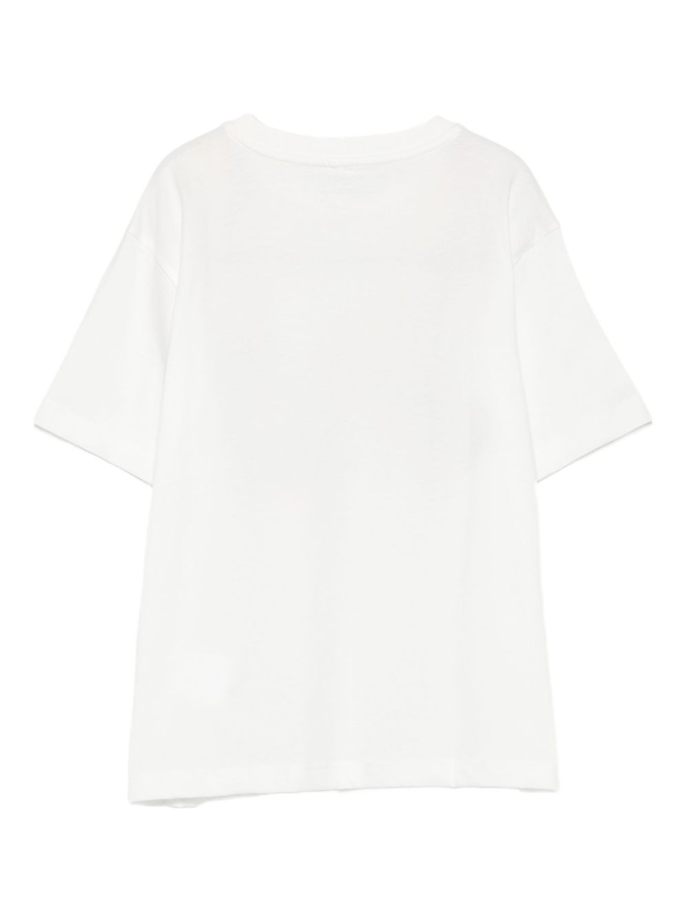 T-shirt per bambina Stella McCartney Kids bianco con stampa grafica TX8B31 Z0434 101 STELLA McCARTNEY KIDS 