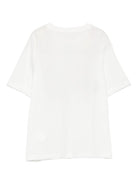 T-shirt per bambina Stella McCartney Kids bianco con stampa grafica TX8B31 Z0434 101 STELLA McCARTNEY KIDS 