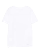 T-shirt per bambino Stella McCartney Kids bianca con stampa mummia TX8P11 Z0434 100 STELLA McCARTNEY KIDS 