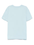 T-shirt per bambino Stella McCartney Kids azzurro con stampa grafica TX8P41 Z0434 670 STELLA McCARTNEY KIDS 