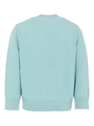 Maglione per bambino Stella McCartney Kids azzurro con motivo scoiattolo TX9P60 Z1876 670 STELLA McCARTNEY KIDS 