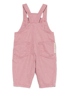 Salopette per neonata Stella McCartney Kids rosa con ricamo uccelli TXA012 Z0156 51I STELLA McCARTNEY KIDS 