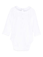 Tutina per neonati Tartine Et Chocolat bianca con colletto alla Peter Pan CB11001 01 TArtine & Chocolat KIDS 