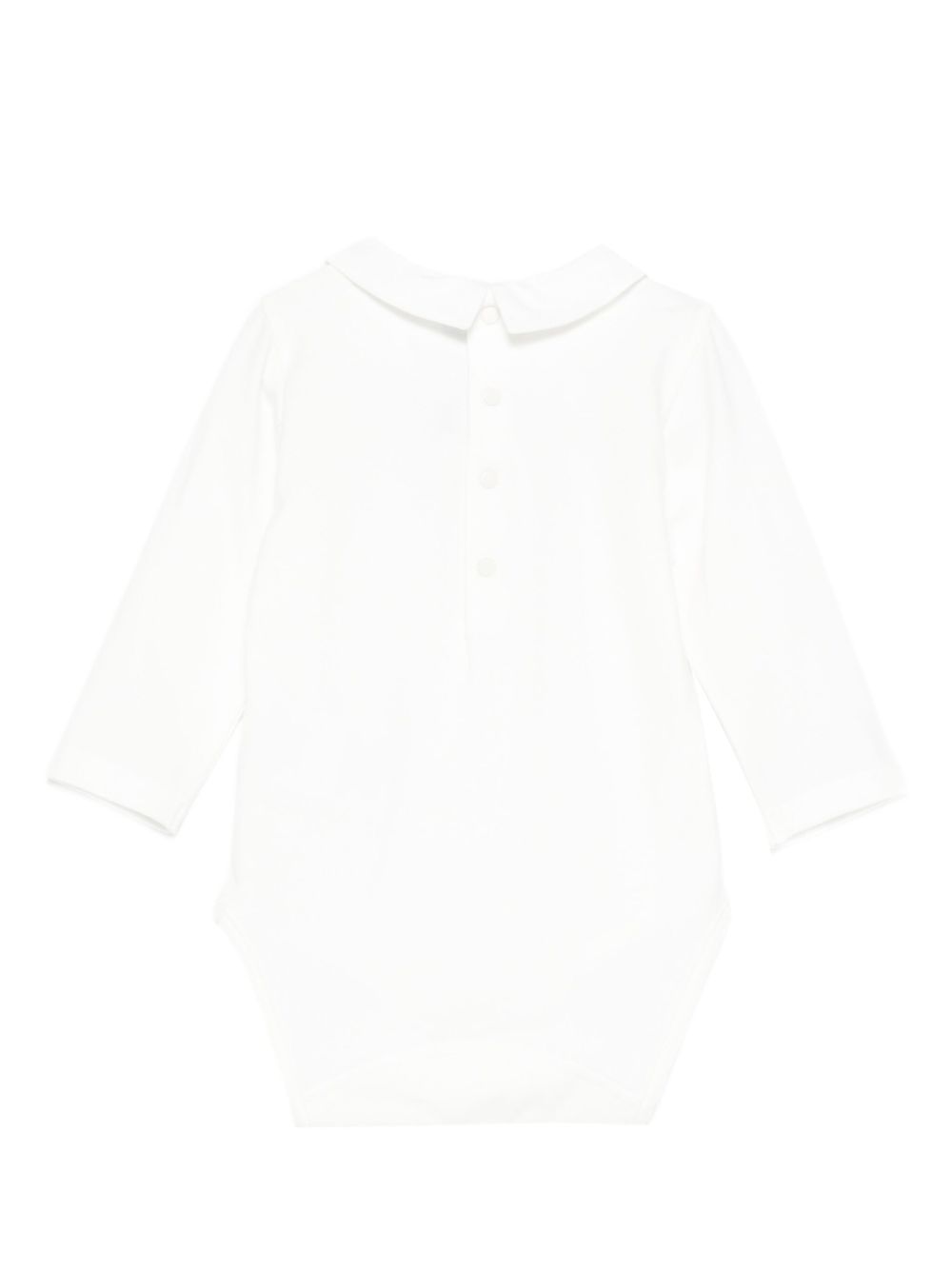 Tutina per neonati Tartine Et Chocolat bianca con colletto alla Peter Pan CB11031 43 TArtine & Chocolat KIDS 