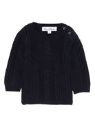 Maglione per neonato Tartine Et Chocolat blu con chiusura a bottoni CB18071 04 TArtine & Chocolat KIDS 