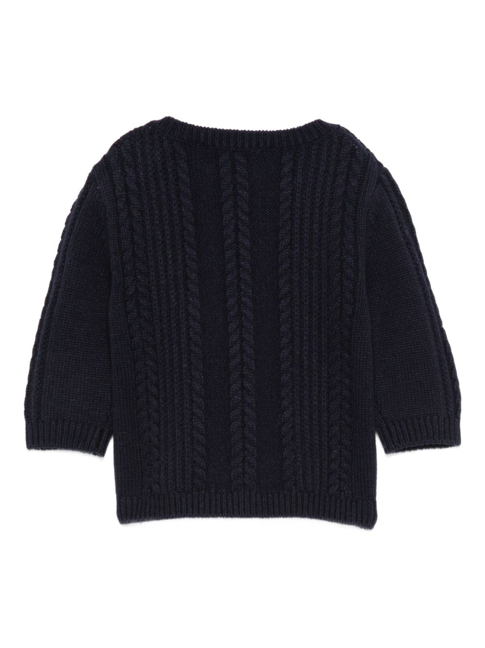 Maglione per neonato Tartine Et Chocolat blu con chiusura a bottoni CB18071 04 TArtine & Chocolat KIDS 