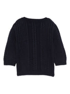 Maglione per neonato Tartine Et Chocolat blu con chiusura a bottoni CB18071 04 TArtine & Chocolat KIDS 
