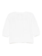 Maglione per neonato Tartine Et Chocolate bianco con maglia a trecce CB18071 13 TArtine & Chocolat KIDS 