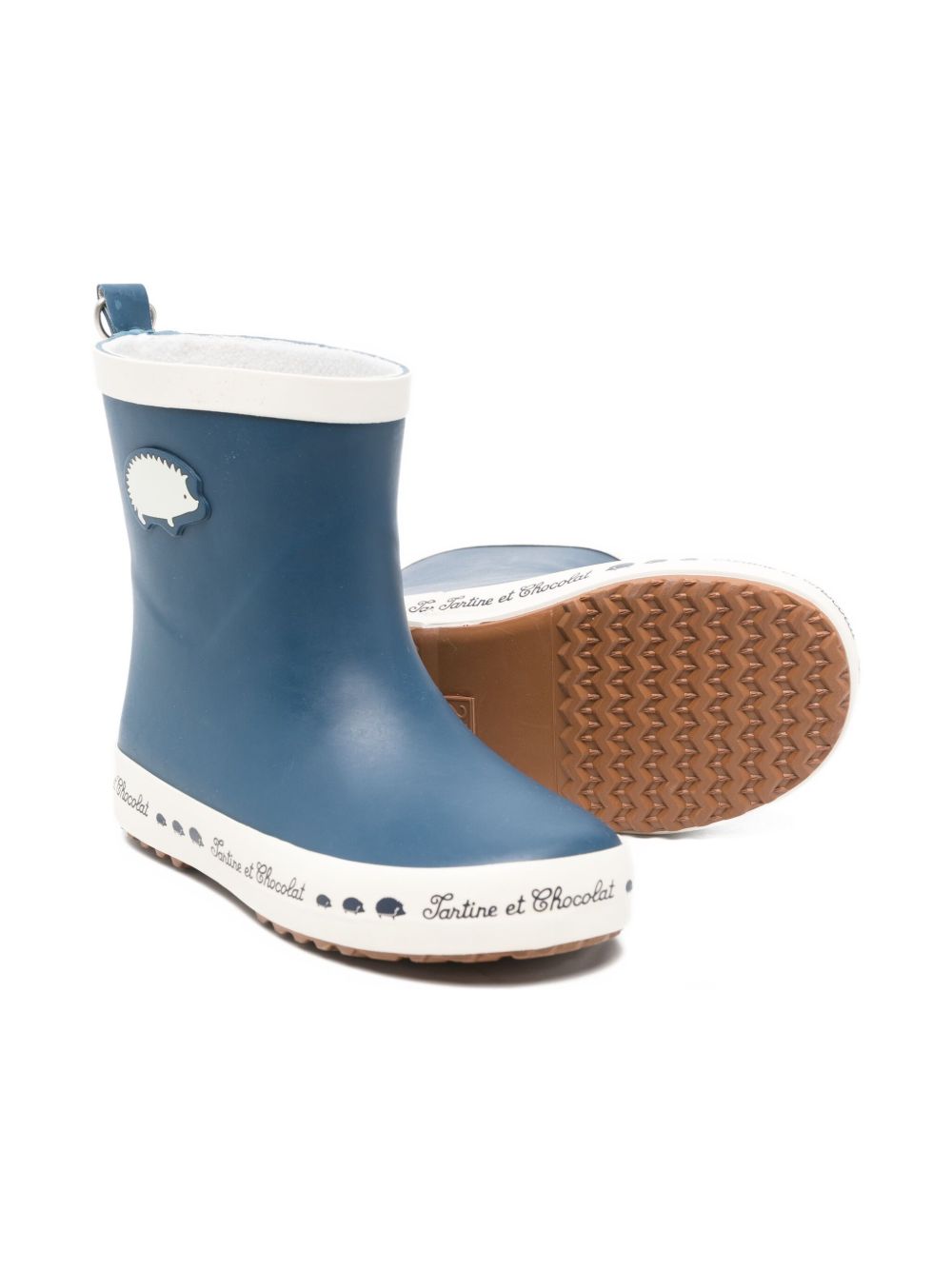 Stivaletti in gomma per bambino Tartine Et Chocolat blu con suola in gomma VA CU04 01 TArtine & Chocolat KIDS 