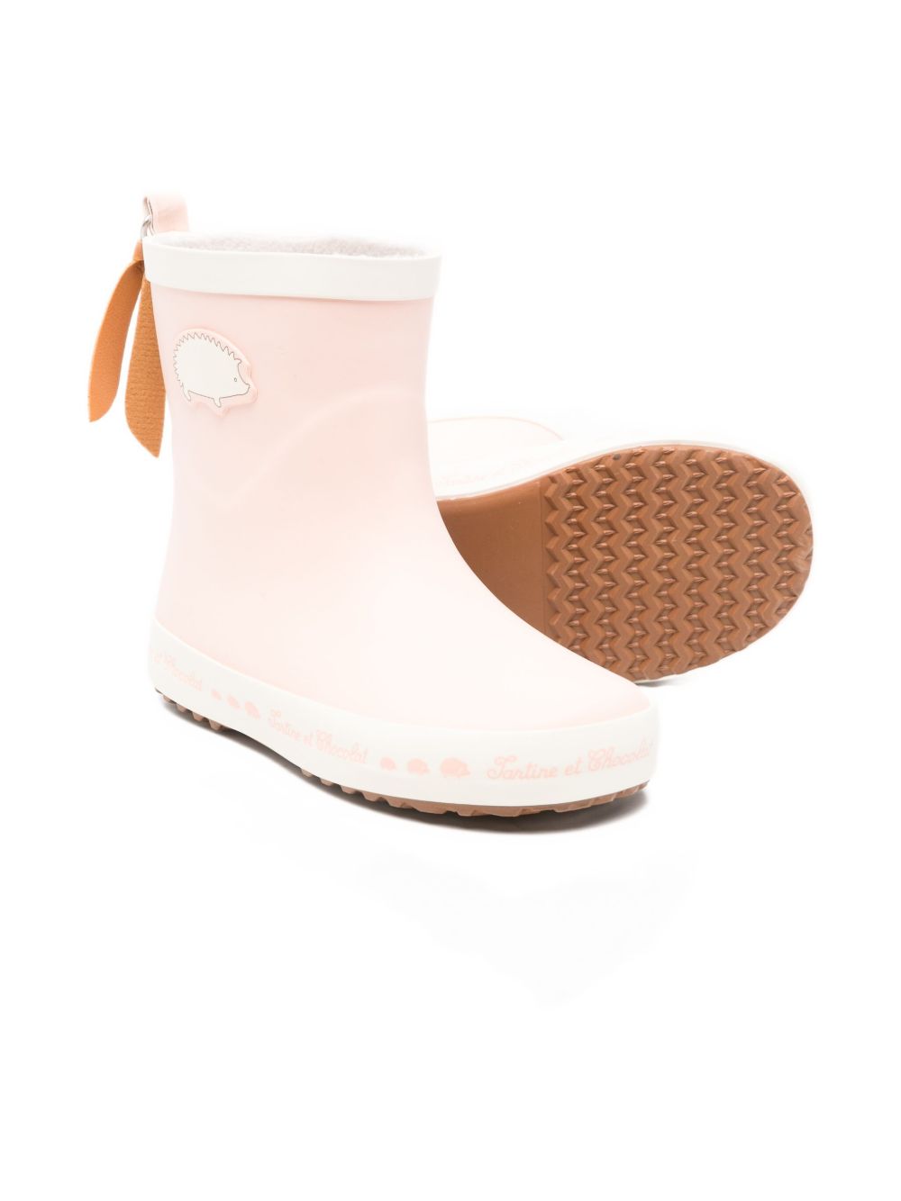 Stivaletti in gomma per bambina Tartine Et Chocolat rosa con suola in gomma VA CU04 02 TArtine & Chocolat KIDS 