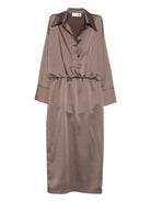 Abito Uriele per donna THE M marrone con colletto classico URIELE MOCHA THE M 