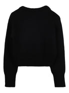 Maglione per bambina Marc Jacobs Kids nero con decorazione con perline W60569 09B THE MARC JACOBS KIDS 