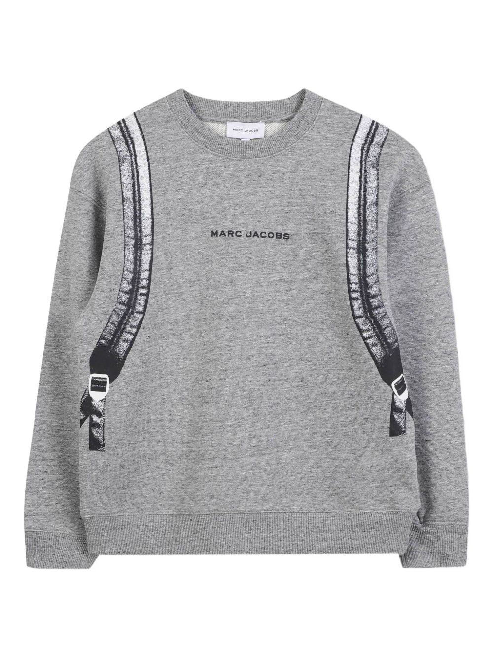 Felpa per bambino The Marc Jacobs Kids grigio con stampa grafica W60623 A35 THE MARC JACOBS KIDS 