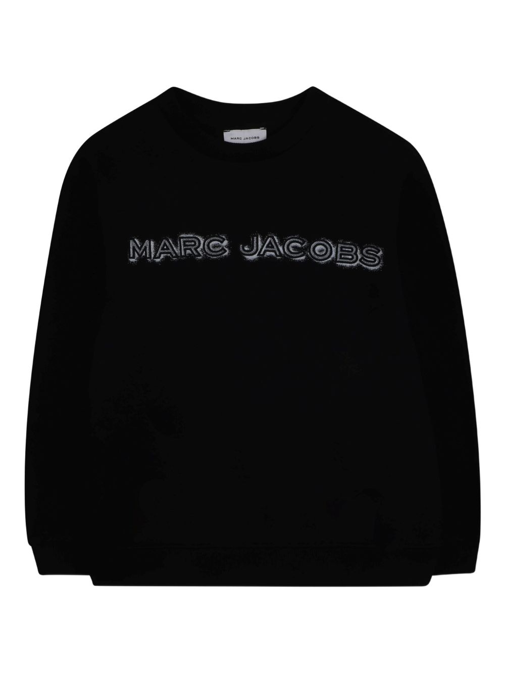 Felpa per bambino The Marc Jacobs Kids nero con stampa logo W60634 09B THE MARC JACOBS KIDS 