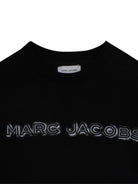 Felpa per bambino The Marc Jacobs Kids nero con stampa logo W60634 09B THE MARC JACOBS KIDS 