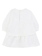 Abito per neonata The Marc Jacobs Kids bianco con stampa grafica W60667 126 THE MARC JACOBS KIDS 