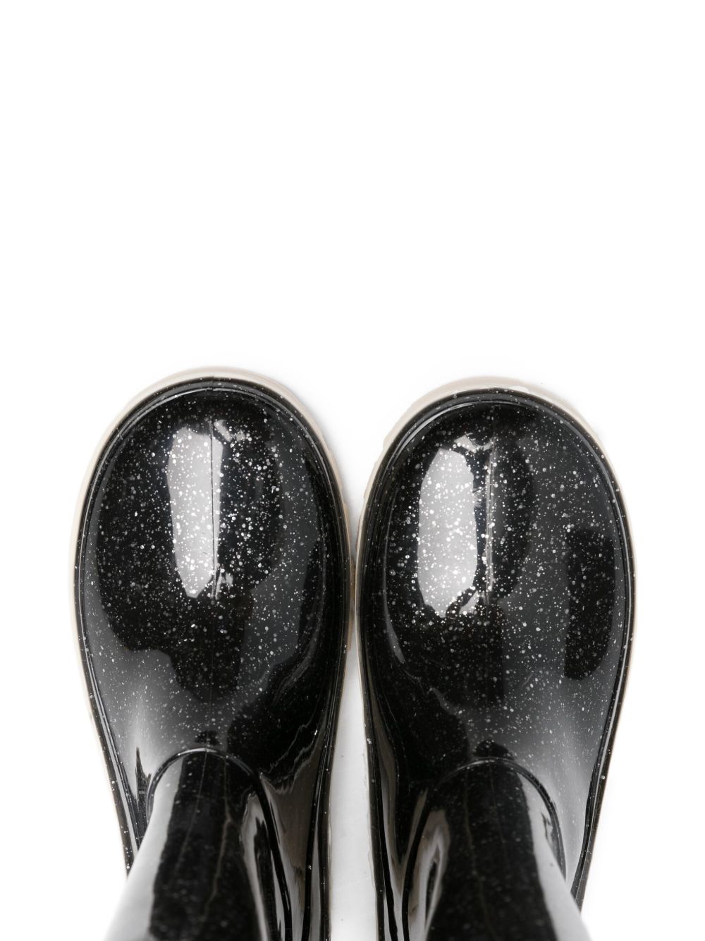 Stivali per bambina Marc Jacobs Kids neri con dettagli glitterati W60673 09B THE MARC JACOBS KIDS 