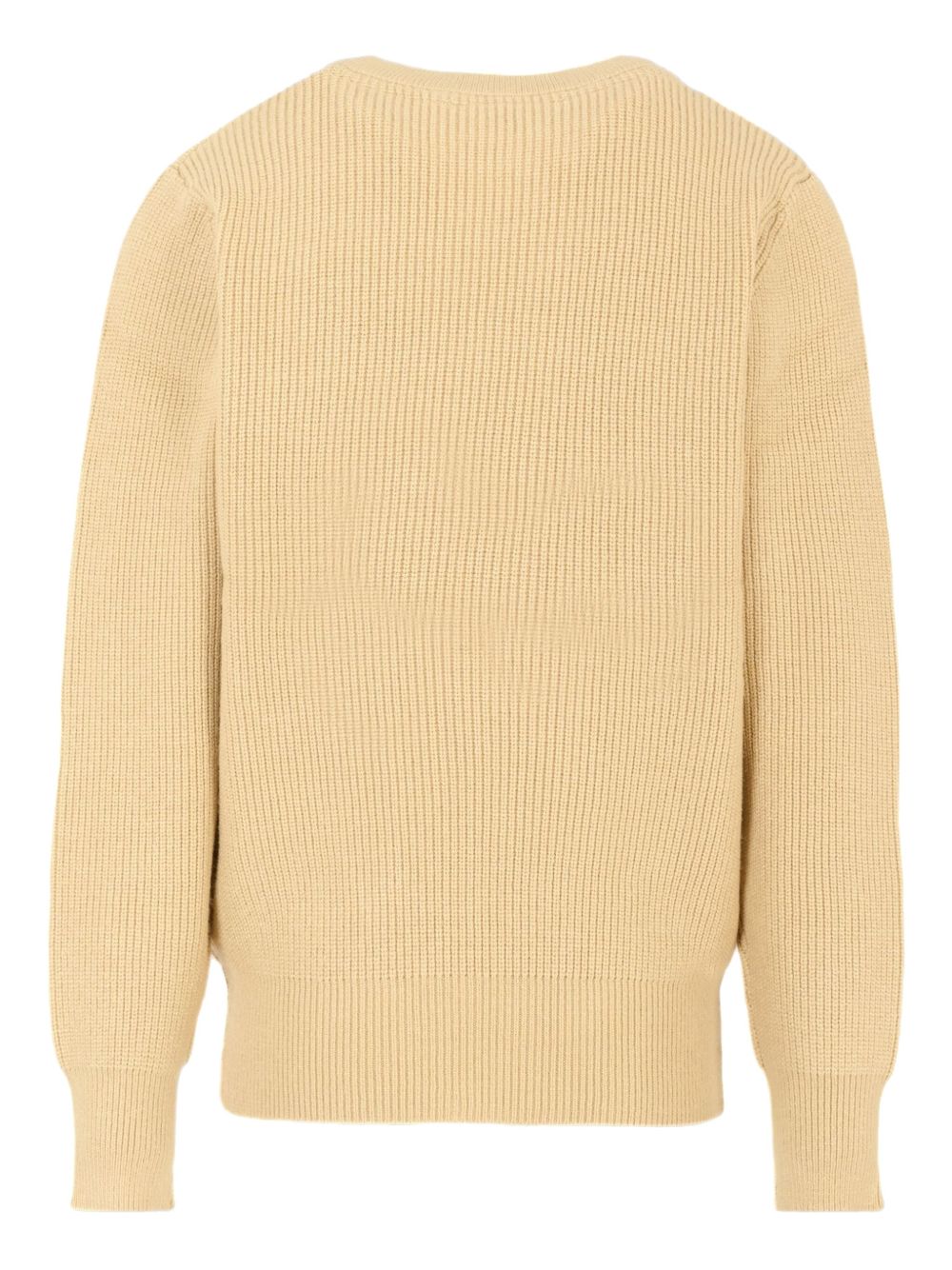 Maglione per bambino Trussardi Junior beige con decorazione sul davanti TBA25019MA BROWN RICE TRUSSARDI KIDS 