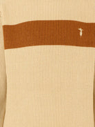 Maglione per bambino Trussardi Junior beige con decorazione sul davanti TBA25019MA BROWN RICE TRUSSARDI KIDS 